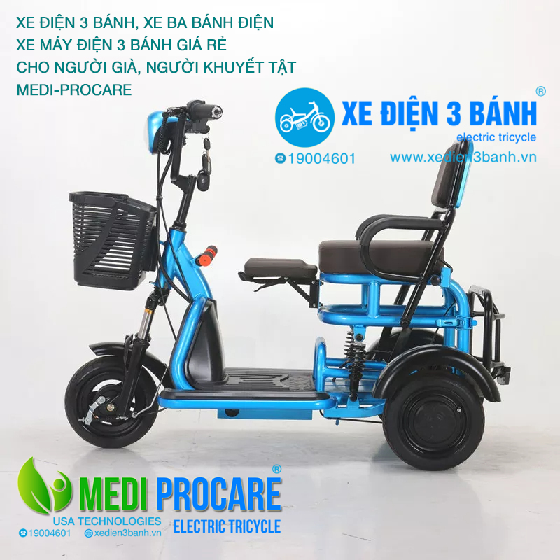 Xe điện 3 bánh MEDI-PROCARE