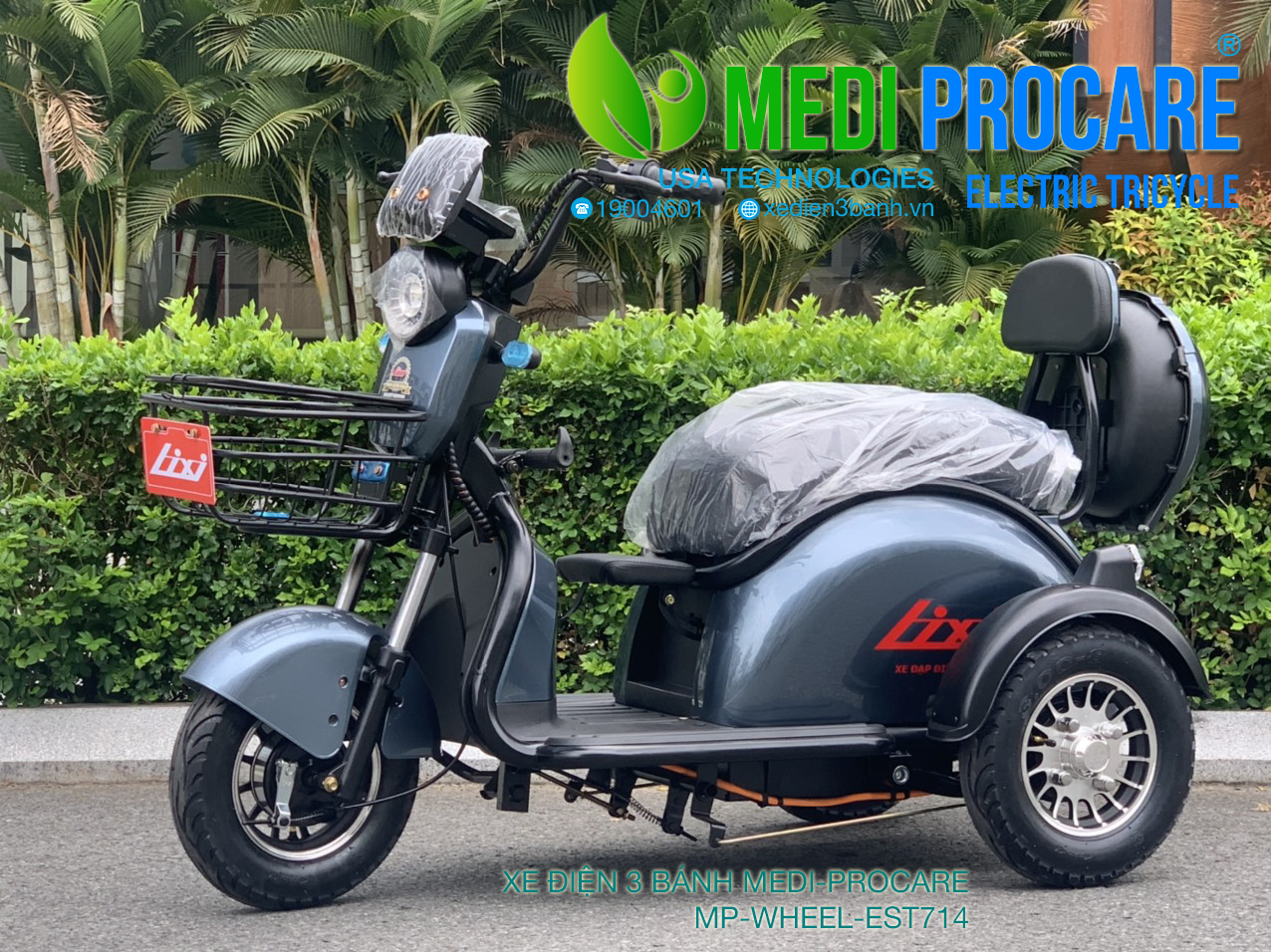 xe điện 3 bánh MEDI-PROCARE EST714