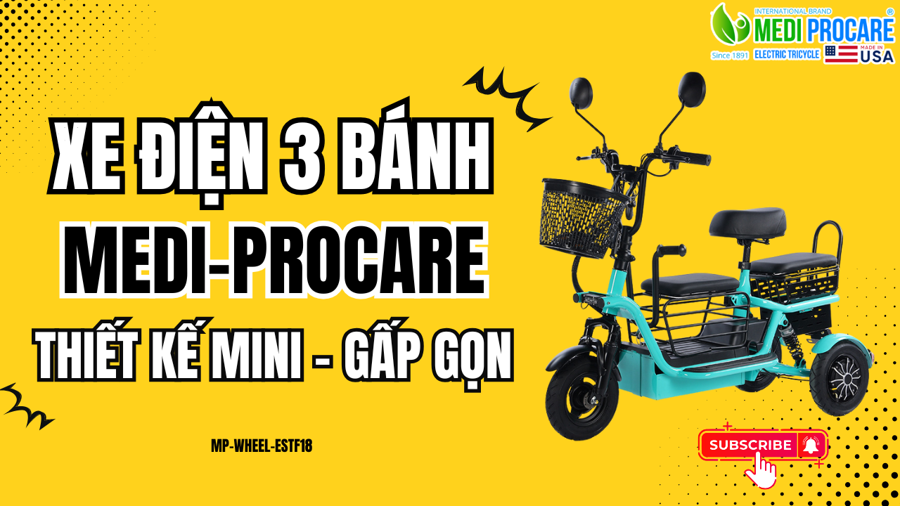 Xe điện 3 bánh MEDI-PROCARE ESTF18